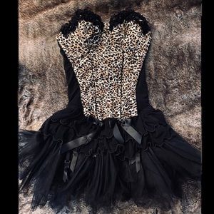 Fredericks Of Hollywood Leopard Corset